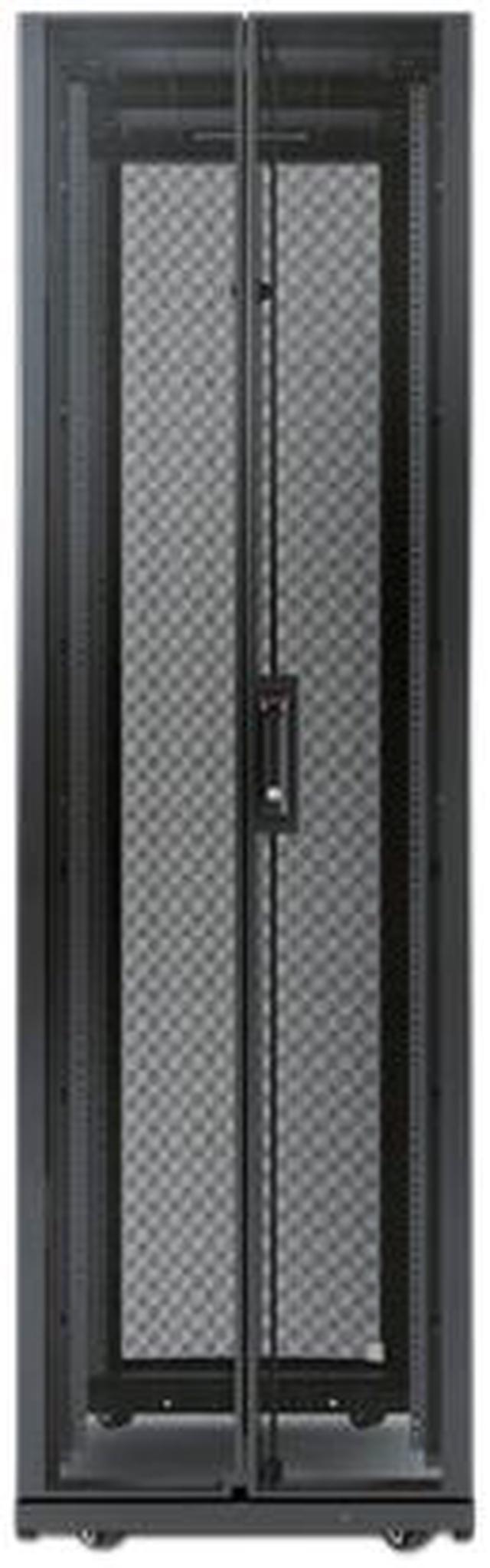 Boîtier APC NetShelter AV 42U 600 mm avec côtés et rails filetés