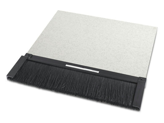 The APC KoldLok Extended Raised Floor Grommet enhances airflow management by sealing cable openings in data center raised floors. Ideal for minimizing bypass air, this solution supports efficient cooling strategies in high-density environments. TAA-compliant and made in the United States, it meets government procurement requirements.