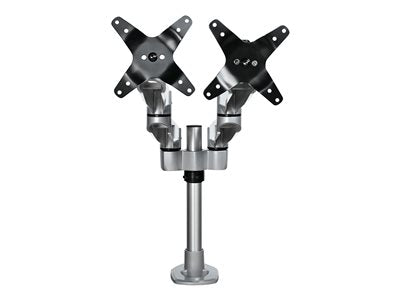 Bras de bureau double écran STARTECH Premium 30 po, argent