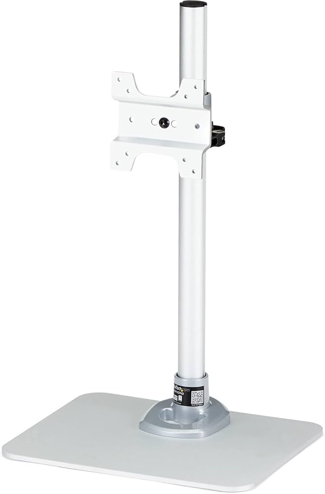 Support pour écran simple StarTech ARMPIVSTND, argent, compatible VESA