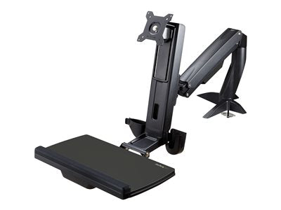 Bras d'écran assis-debout StarTech 86 cm (34 po) avec plateau pour clavier