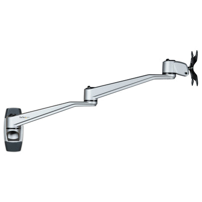 Bras d'écran mural StarTech avec bras pivotant, jusqu'à 34 pouces/14 kg, aluminium