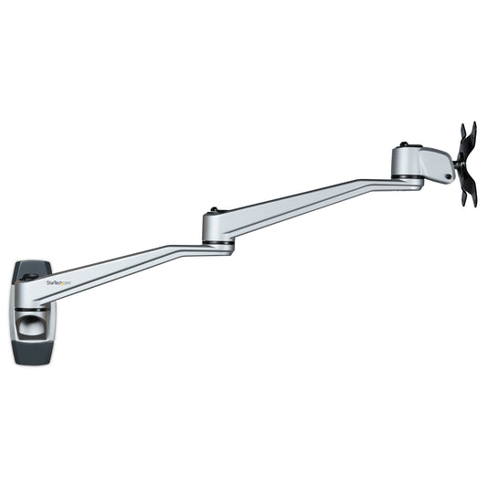 Bras d'écran mural StarTech avec bras pivotant, jusqu'à 34 pouces/14 kg, aluminium