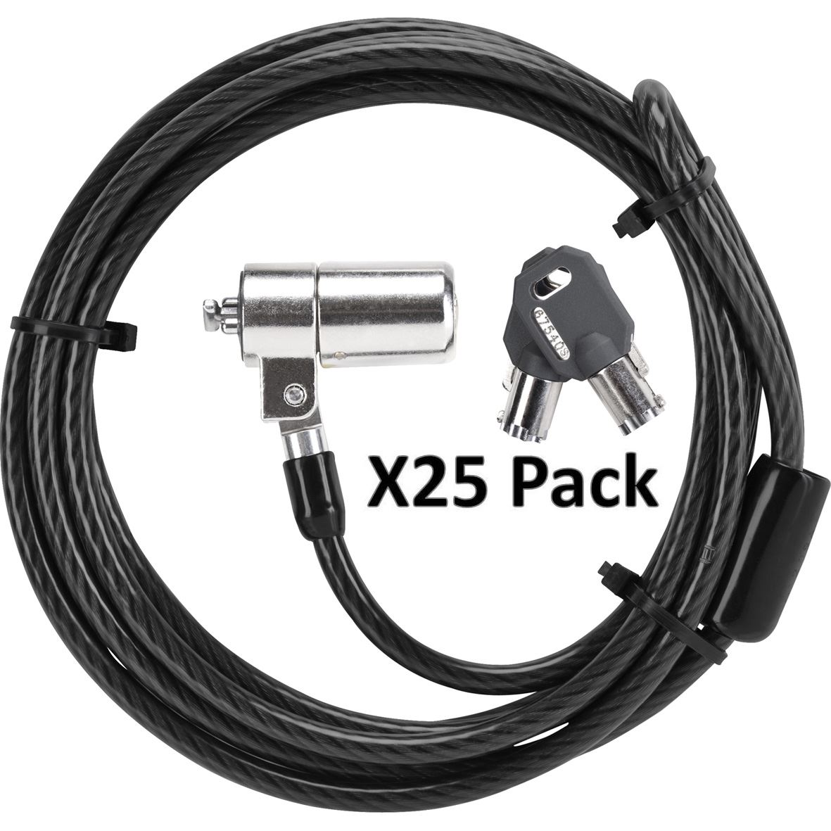 Pack de 25 clés passe-partout TARGUS DEFCON MKL