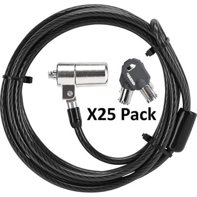 Pack de 25 clés passe-partout TARGUS DEFCON MKL