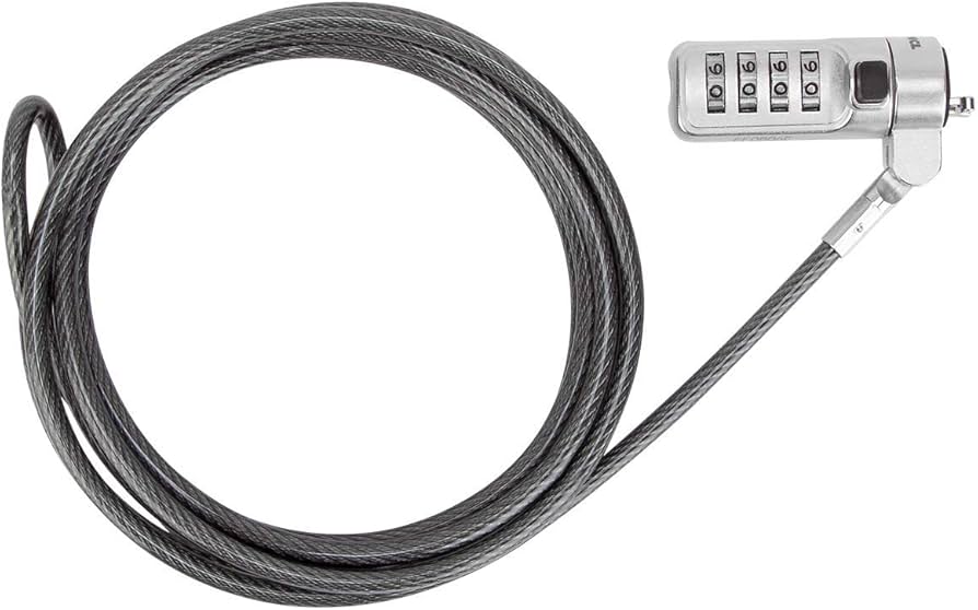 Câble antivol TARGUS DEFCON Mini Combo, paquet de 25, ASP66GLX-25S