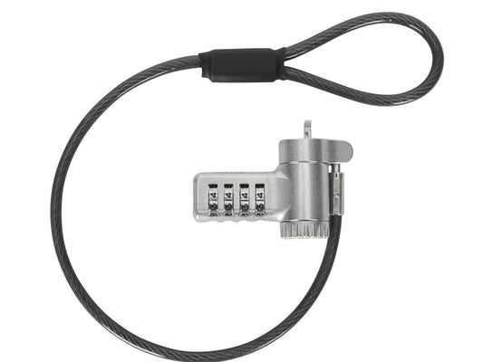 The Targus Dual Head Converter Universal Lock is a 25-pack security solution designed for protecting a wide range of devices equipped with Kensington Nano, Kensington K-Slot, and Noble WEDGELOCK lock slots. Finished in silver and backed by a limited 2-year warranty, this set is ideal for securing devices in enterprise, education, or institutional environments. Ensure compliance and device protection with this TAA-compliant lock system.