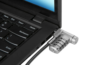 Targus DEFCON Ultimate Universal Serialized Lock, Silver, ASP96GLX-S