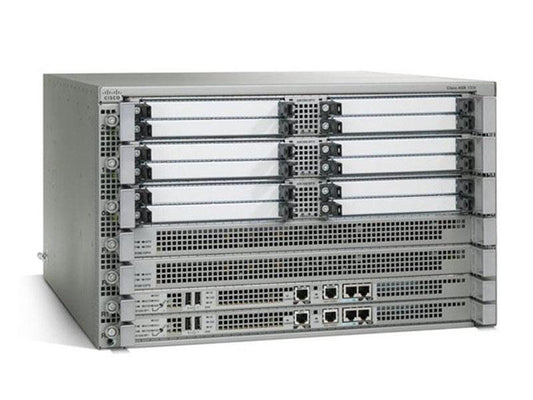 The Cisco ASR1006-X Chassis is a next-generation foundational component of the ASR 1000 Series, built to support high-performance enterprise edge and service provider applications. Designed for flexibility and scalability, it delivers increased throughput and TAA compliance for government and regulated environments.