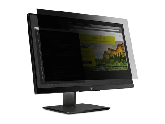 The TARGUS 4Vu 4-Way Privacy Screen is designed specifically for the HP EliteDisplay E243 and HP Z24n G2 monitors. Offering protection against visual hacking, the screen limits viewing angles to just 30° from either side, while its filter reduces blue light exposure. Ideal for compliance-focused industries and open office environments, it is TAA compliant and backed by a limited 2-year warranty.