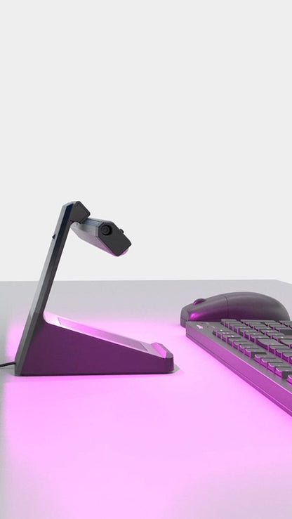 Lampe de désinfection à LED UV-C TARGUS, argent clair