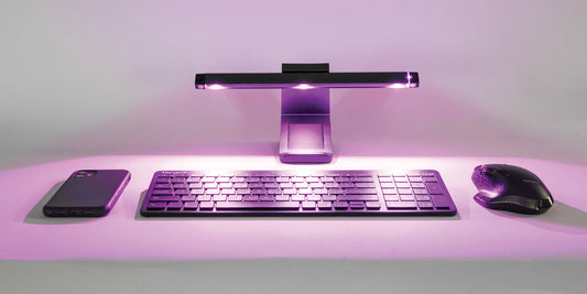 Lampe de désinfection à LED UV-C TARGUS, argent clair