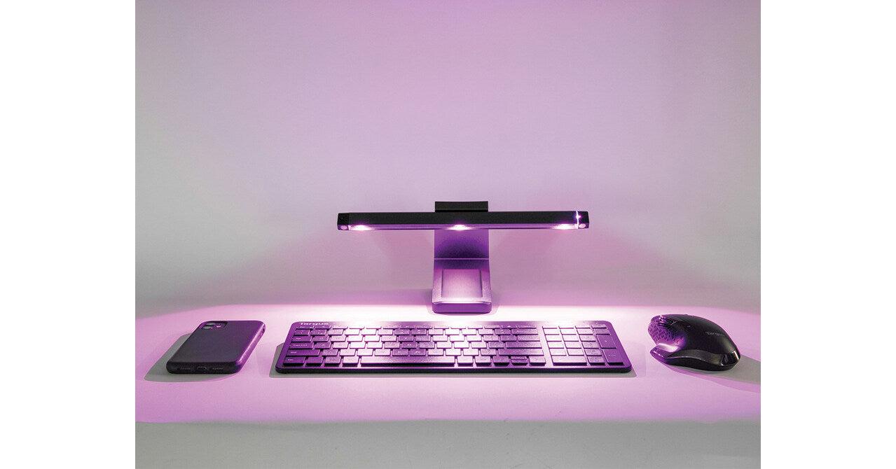 Lampe de désinfection à LED UV-C TARGUS, argent clair