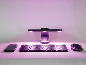 Lampe de désinfection à LED UV-C TARGUS, argent clair