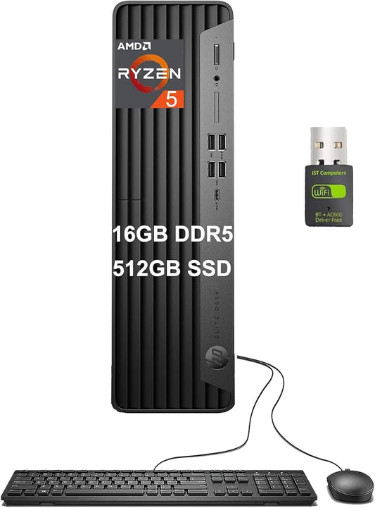 HP Elite SFF 805 G9 Ryzen 5 PRO 8600G 32GB 512GB SSD Win11 Pro