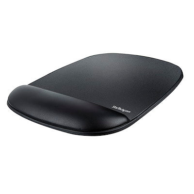 Tapis de souris ergonomique en gel StarTech avec repose-poignet, noir