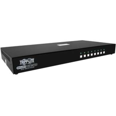 Eaton Tripp Lite Secure 8-Port KVM Switch, DVI, NIAP PP4.0, Audio/CAC
