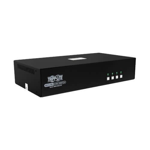 Commutateur KVM DVI double tête Eaton Tripp Lite Secure 4 ports