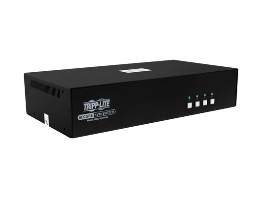 Eaton Tripp Lite Series Secure KVM Switch, 4-Port, Dual Head, HDMI to HDMI, 4K, NIAP PP4.0, Audio, TAA