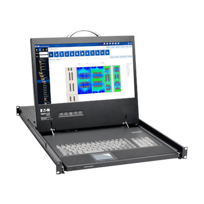 Eaton Tripp Lite 1U HDMI KVM Console with 18.5" LCD, TAA Compliant