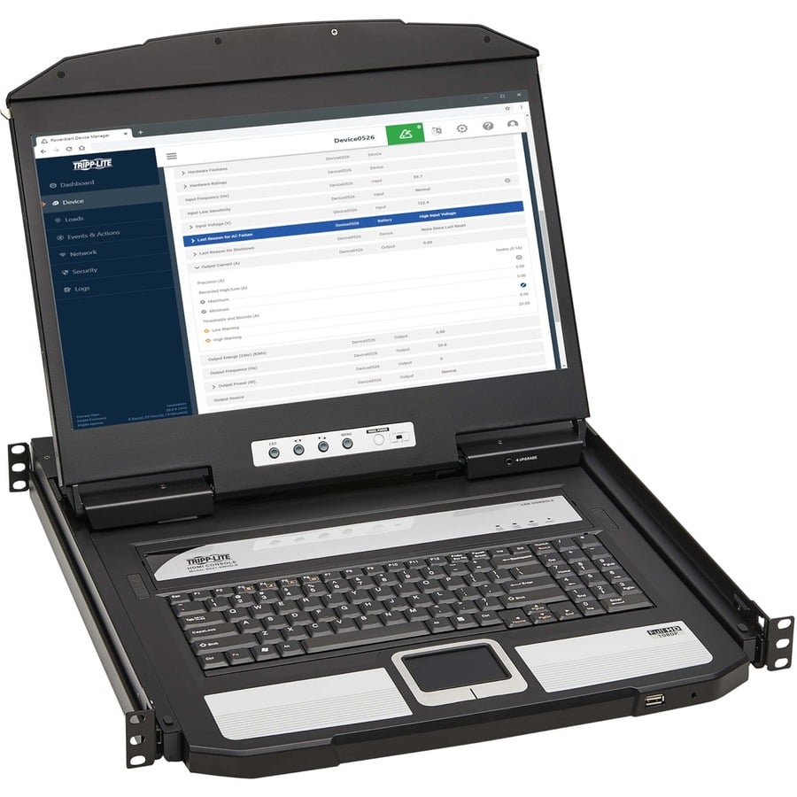 Eaton Tripp Lite 1U HDMI KVM Console with 18.5" LCD, TAA Compliant