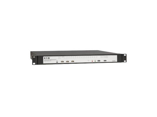Eaton 32-Port Cat5e KVM over IP Switch - Virtual Media, 1 Remote/1 Local User, HDMI Output, 1U Rack-Mount, TAA