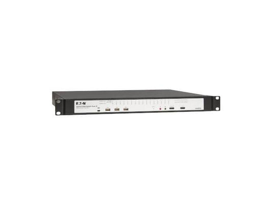 Eaton 32-Port Cat5e KVM over IP Switch - Virtual Media, 3 Remote/1 Local User, HDMI Output, 1U Rack-Mount, TAA