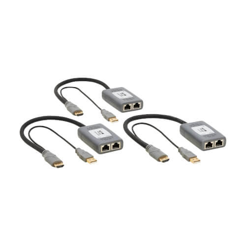 Kit d'extension HDMI Cat6 Eaton 2 ports, 4K 60 Hz, B127U-002-PHPH2