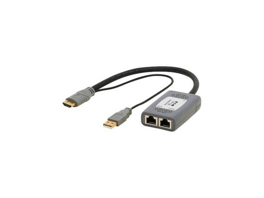 Eaton Tripp Lite Series HDMI over Cat6 Pigtail Receiver with Repeater, 4K 60 Hz, 4:4:4, Transceiver, HDCP 2.2, 230 ft. (70.1 m), TAA