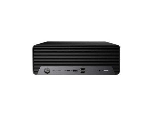 The HP Pro SFF 400 G9 is a compact and powerful small form factor desktop featuring a 12th Gen Intel Core i5-12500 processor, 16GB DDR4 RAM, and a 512GB SSD. Designed for reliable performance in business environments, it includes Intel UHD Graphics 770, Windows 11 Pro, and a 1-year warranty, all powered by an efficient 240-watt PSU. It also comes bundled with a wired keyboard and mouse for instant productivity out of the box.