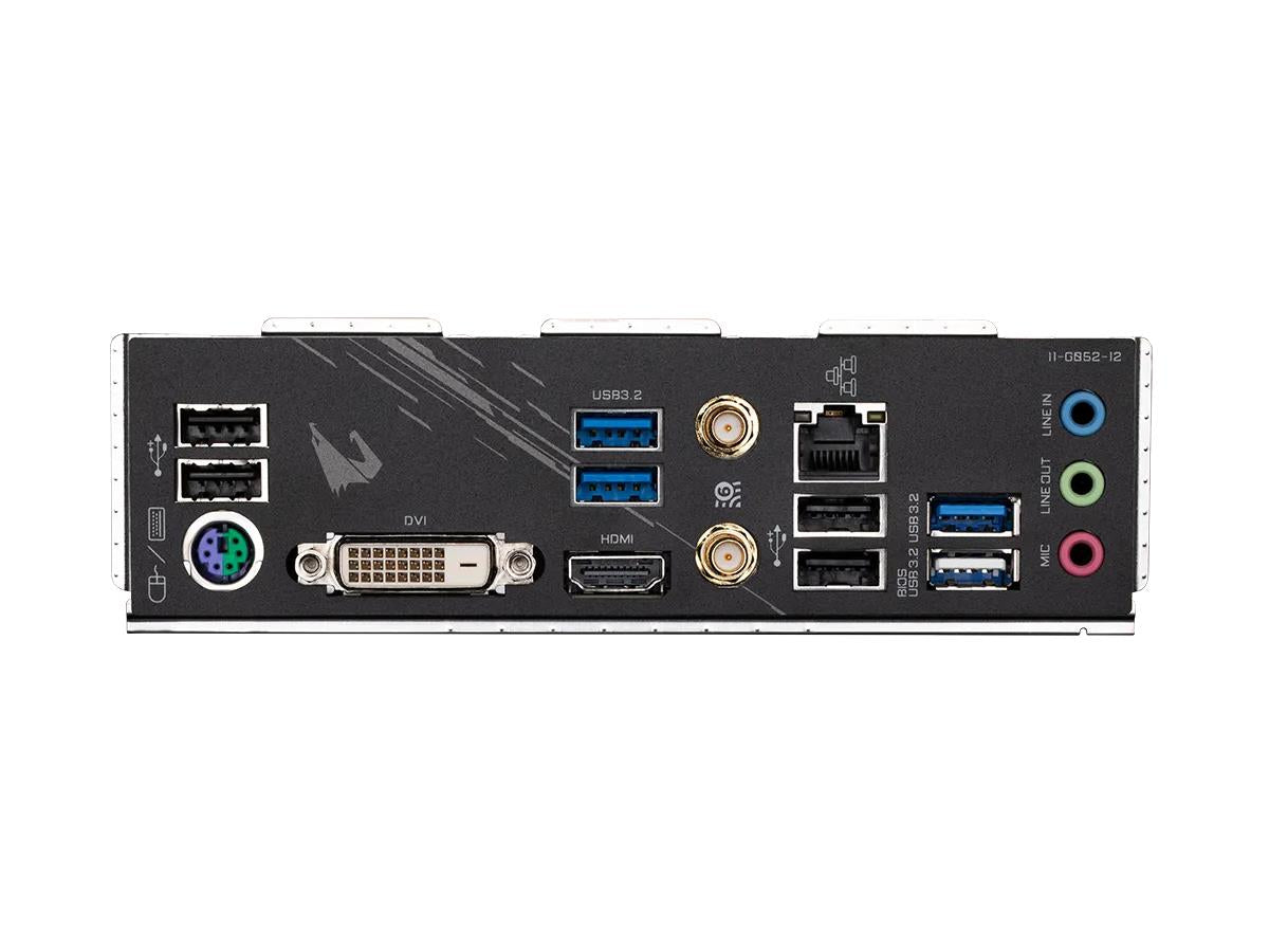 The GIGABYTE B550M AORUS ELITE AX is a performance-optimized Micro ATX motherboard designed for AMD Ryzen processors. Supporting up to 128GB of DDR4 RAM and featuring AMD's B550 chipset, this board enables high-performance desktop builds for gaming, productivity, and content creation. It offers robust connectivity with HDMI, RJ-45 Ethernet, and multiple USB ports.