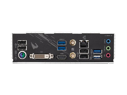 The GIGABYTE B550M AORUS ELITE AX is a performance-optimized Micro ATX motherboard designed for AMD Ryzen processors. Supporting up to 128GB of DDR4 RAM and featuring AMD's B550 chipset, this board enables high-performance desktop builds for gaming, productivity, and content creation. It offers robust connectivity with HDMI, RJ-45 Ethernet, and multiple USB ports.