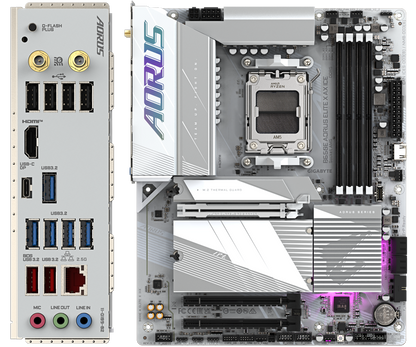 GIGABYTE B650E AORUS ELITE X AX ICE ATX Motherboard