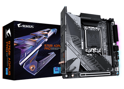 GIGABYTE B760I AORUS PRO Mini ITX DDR5 Motherboard