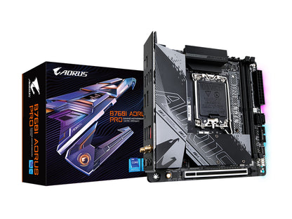 GIGABYTE B760I AORUS PRO Mini ITX DDR5 Motherboard