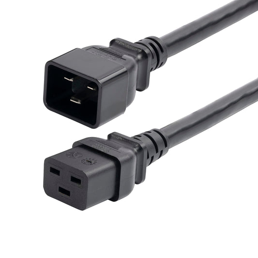 Câble d'extension d'alimentation StarTech robuste de 60 cm (C19 vers C20), 20 A, 250 V, 12 AWG