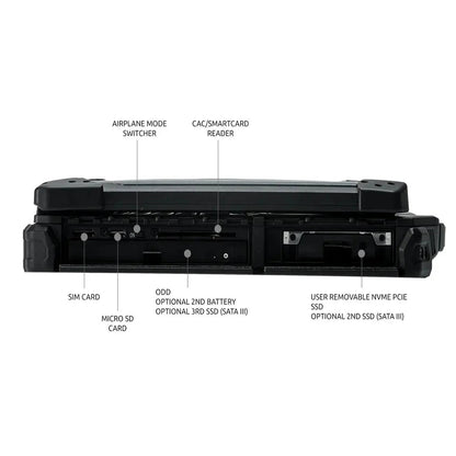 Durabook Z14 Media Bay Removable 2nd Battery