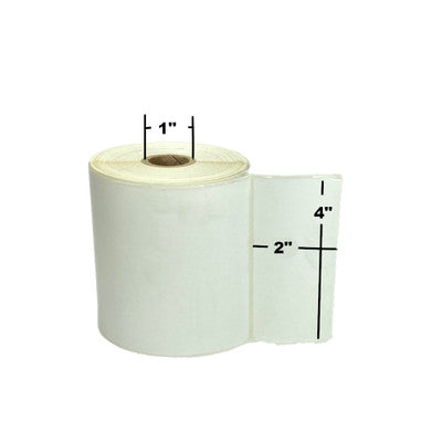 Étiquettes en papier Brother TT Premium 4x6, diamètre extérieur 8 po, mandrin 3 po, 1 130 étiquettes/rouleau