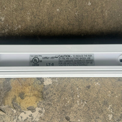 LEVITON Contech Lighting LT-8 92 1/2”Lx1 1/2”Wx1/8”T White