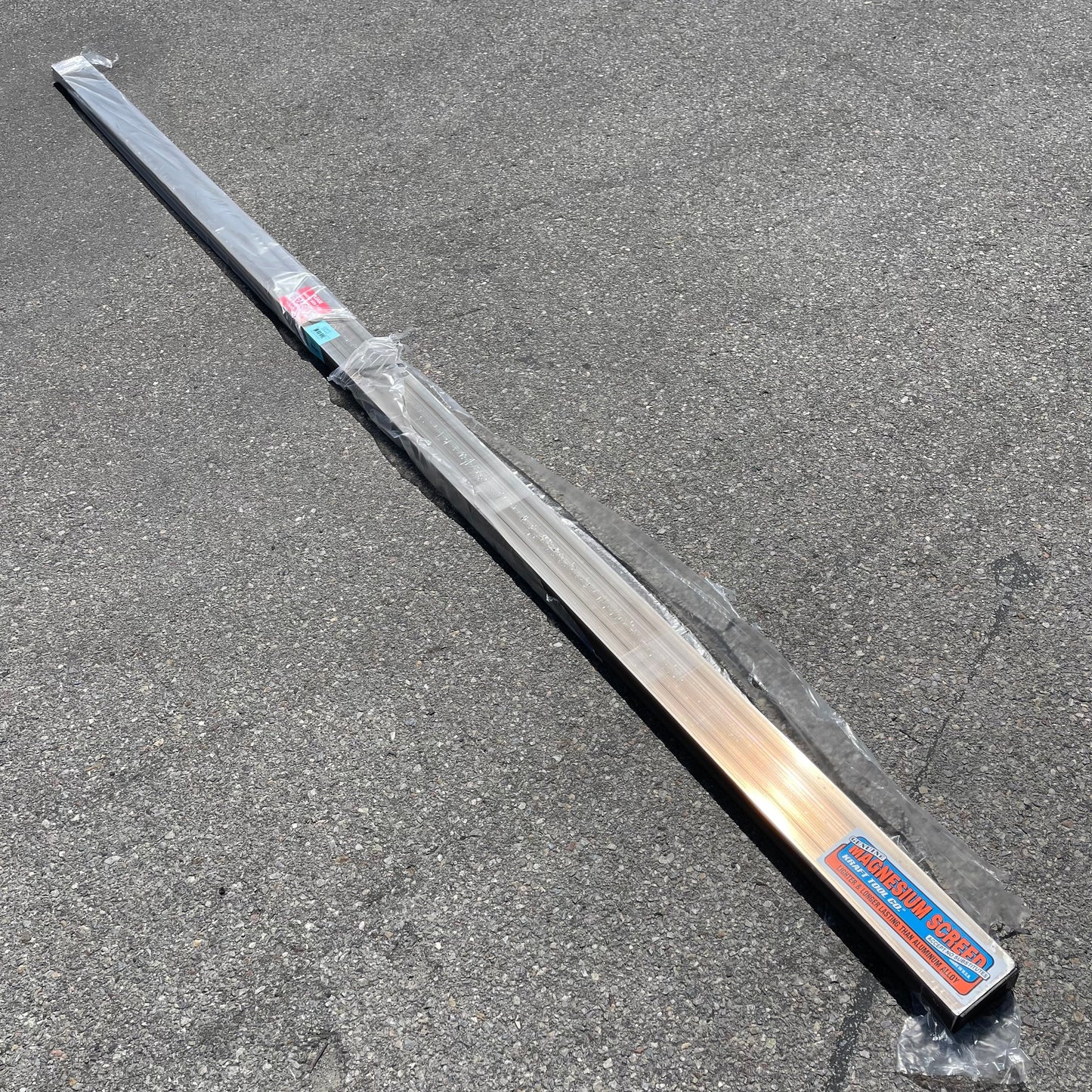 Z@ KRAFT TOOL CO. Magnesium Screed 144”x3-1/2”x1-1/2” CC412
