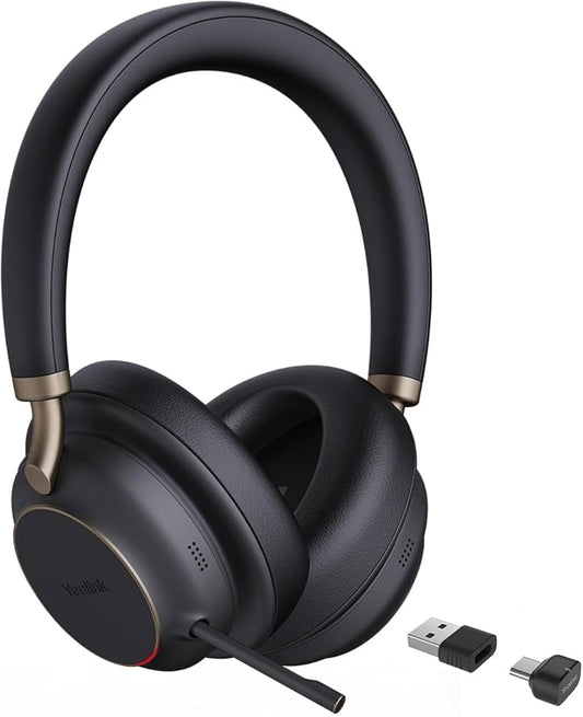 Casque supra-auriculaire sans fil YEALINK BH76 Plus UC noir USB-C