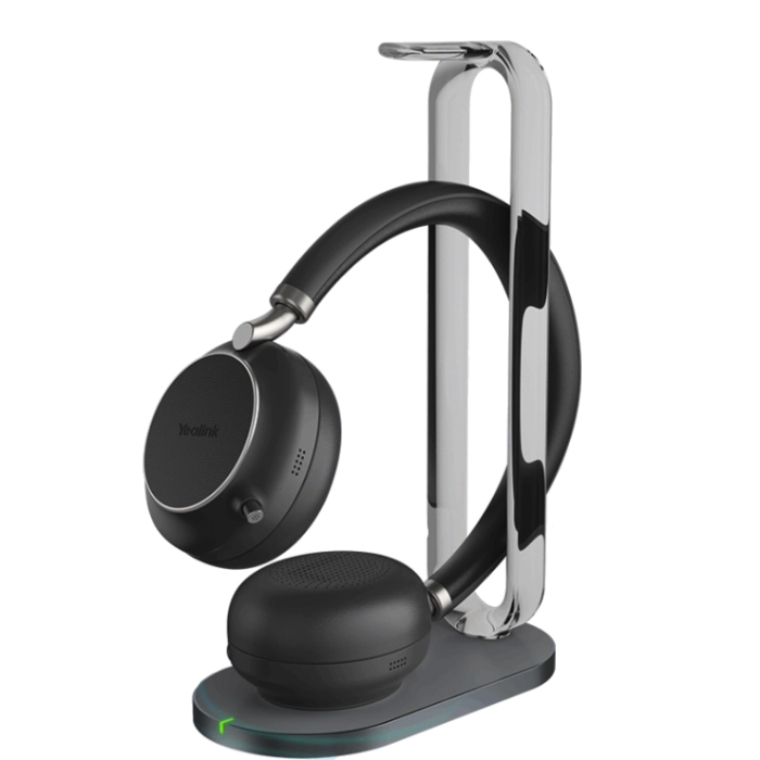 Casque Bluetooth YEALINK BH76 avec support de charge, USB-A, noir