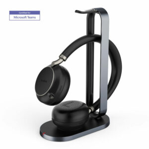 Casque supra-auriculaire sans fil Yealink BH76 avec support de charge USB-C Noir