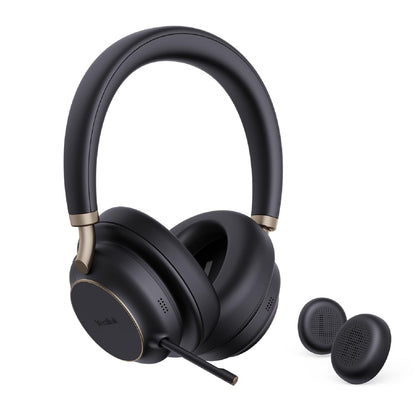 Casque sans fil Yealink BH76 avec support de charge USB-A, noir