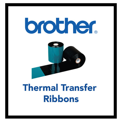 Ruban thermique noir Brother BMSLPR03UC 110 mm UL-969, rouleau de 150 m