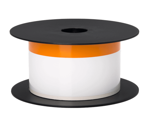 Rouleau d'étiquettes en vinyle orange continu Brother BMSLT206 2 pouces TT