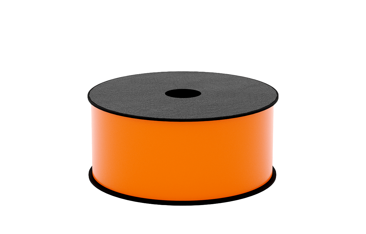 Rouleau d'étiquettes en vinyle orange continu Brother BMSLT206 2 pouces TT