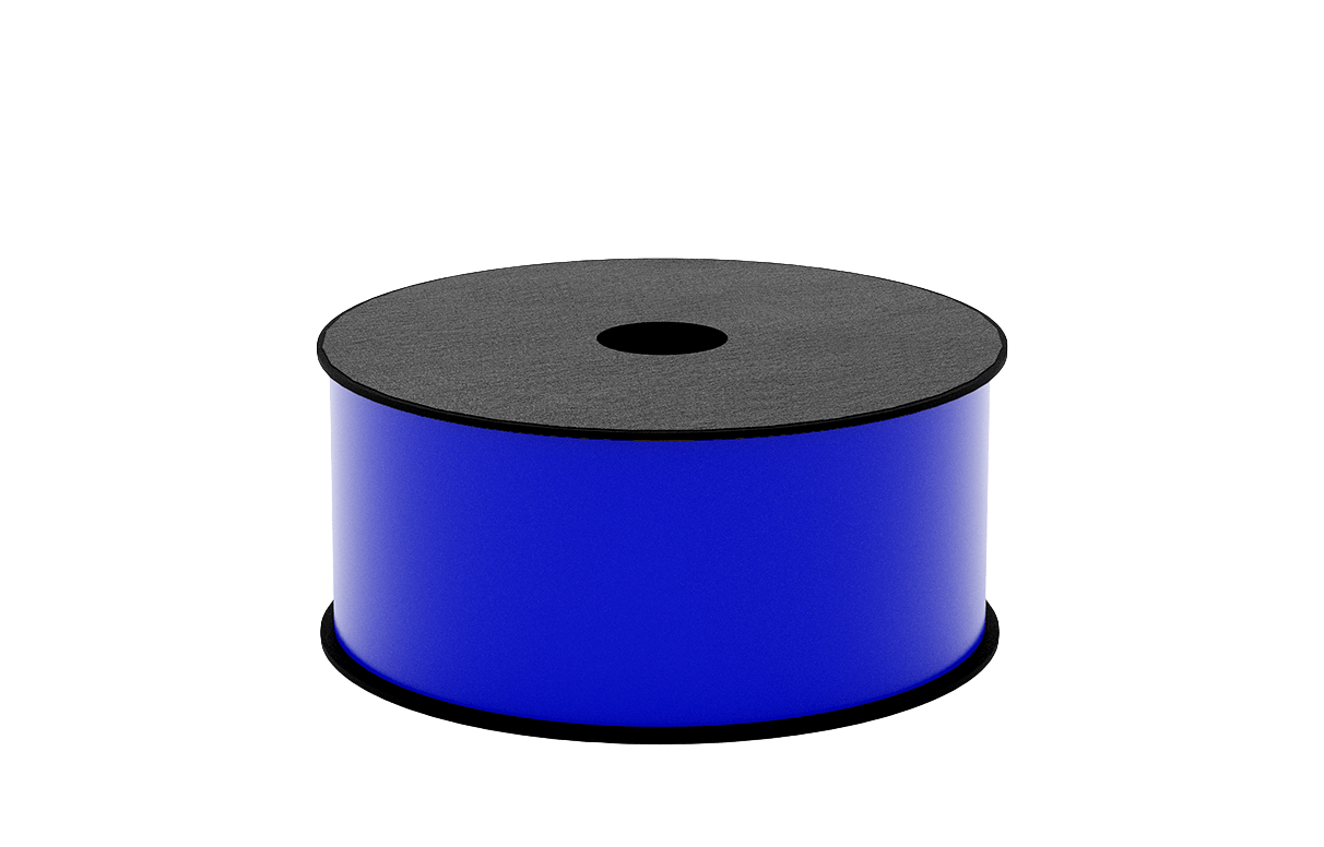 Étiquette en vinyle bleu TT Brother BMSLT207 2 pouces, rouleau de 150 pieds