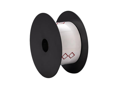 This 3in x 2in thermal transfer GHS white label from Brother is engineered for hazardous shipping and storage compliance. Featuring a durable 3mil construction, it's designed for longevity with a lifespan of over five years and is compatible with BMSLPR03xx ink ribbons. Ideal for identifying chemical containers with two-diamond GHS markings, this U.S.-made, TAA-compliant label comes in rolls of 250 and is optimized for industrial printing systems.