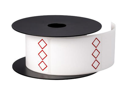 Durable and compliant, Brother 3in x 2in TT GHS 3 Diamonds White Labels are designed for long-term chemical labeling applications. Each roll contains 250 high-performance labels built from 3mil material with a 5+ year lifespan and is compatible with BMSLPR03xx ink ribbons. This US-manufactured product ensures TAA compliance and consistent reliability for industrial and office labeling needs.